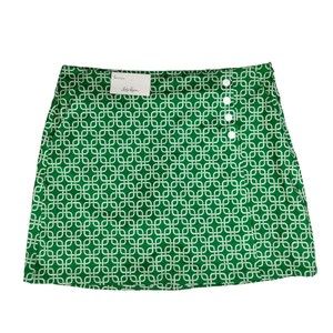 LADY HAGEN Sz 12 NWT Cocktail Hour 17" Wrap Golf Skort Links Green Turf